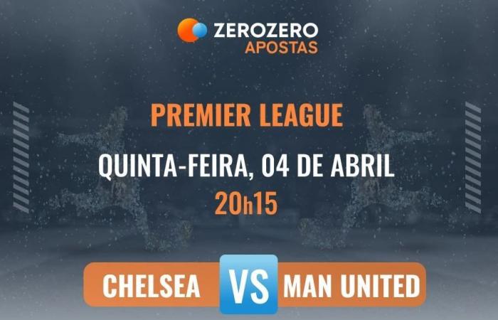 Chelsea vs Manchester United prediction 04/04/2024 :: zerozero.pt