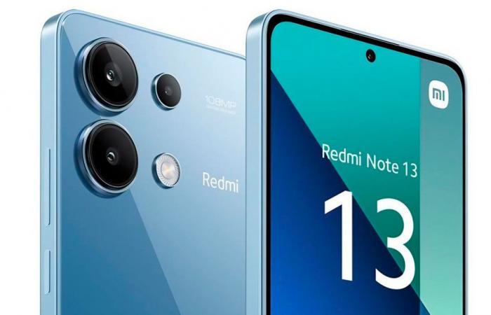 see the features of the Xiaomi Redmi Note 13