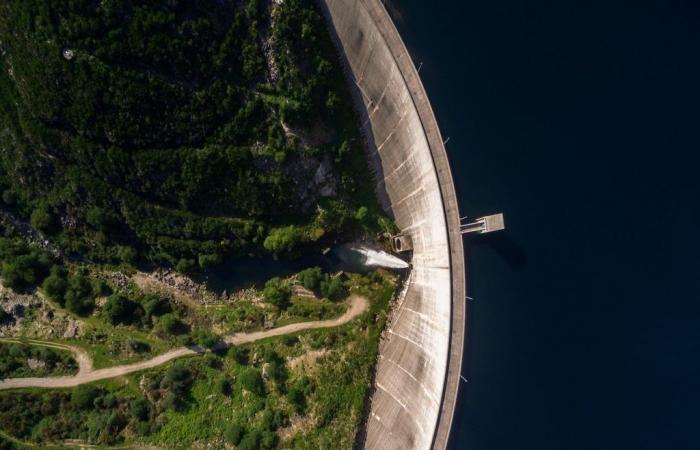 the state of Portuguese dams in March 2024