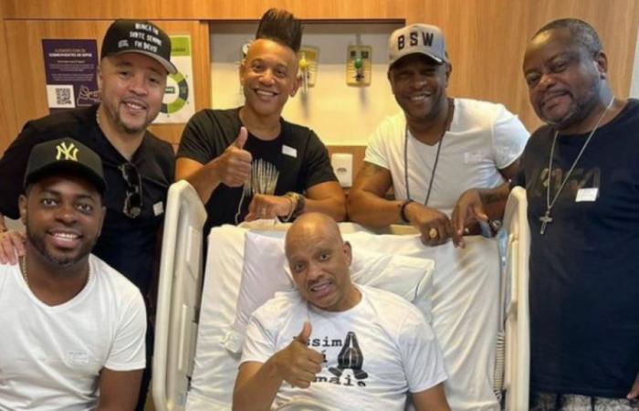 Anderson Leonardo, from Molejo, has improved his health; find out how he is