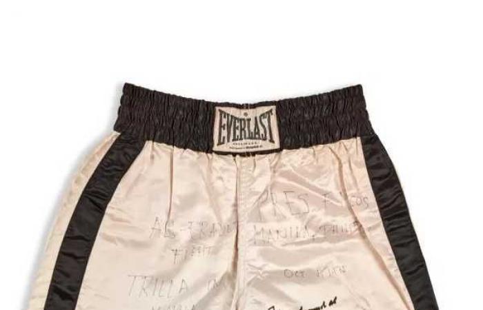 Shorts that Muhammad Ali wore in the “closest experience to death” goes up for auction | combat