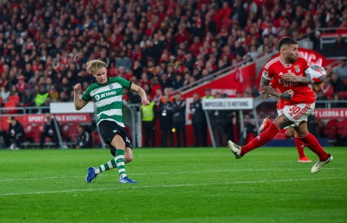 Sporting guarantees final after exciting draw at Luz (2-2)