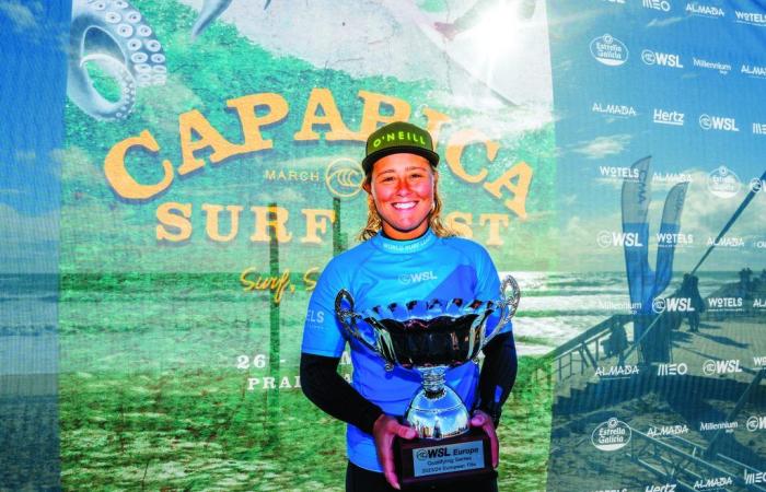 Yolanda Hopkins is two-time European surfing champion