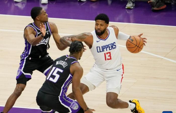 Sacramento Kings vs. Los Angeles Clippers-Xinhua