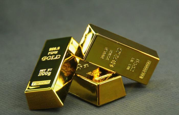 Gold closes higher and renews record in the face of greater demand for security