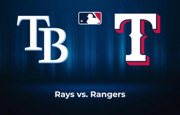 Rays vs. Rangers Probable Starting Pitching