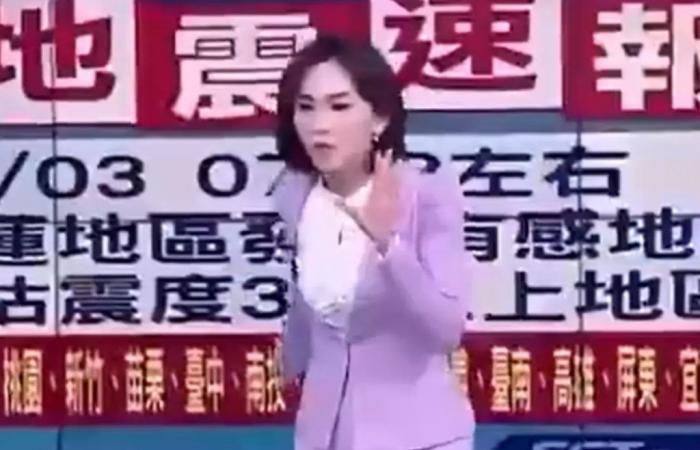 Journalist presents newscast amid Taiwan earthquake; video | News