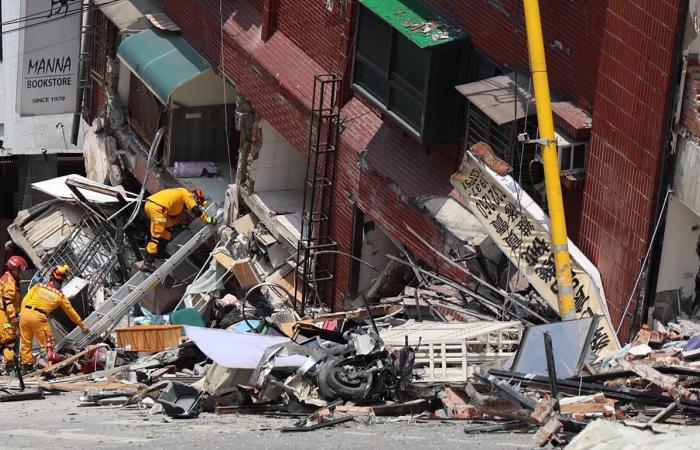 biggest earthquake in 25 years in Taiwan