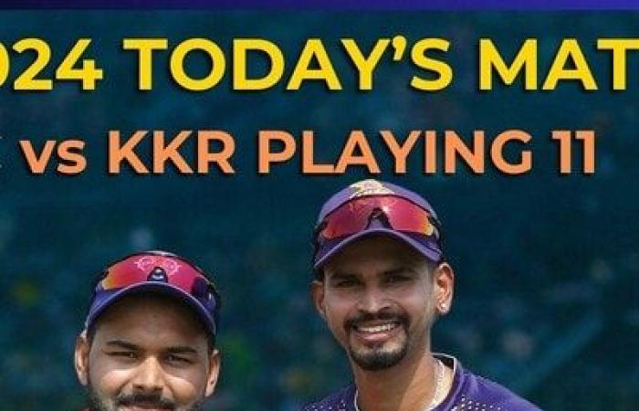 IPL 2024 today’s match: DC vs KKR Playing 11, live toss time, streaming | IPL 2024 News