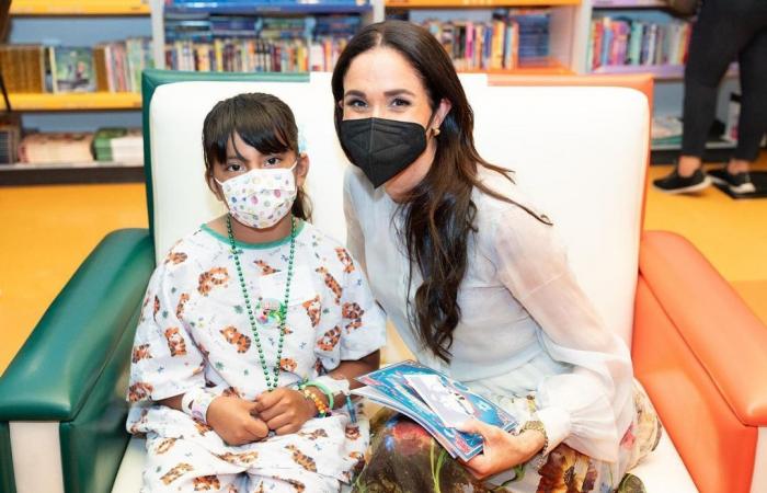 Meghan Markle visits children’s hospital in Los Angeles
