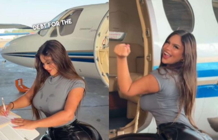 Influencer “bunduda” buys jet after complaining about lack of space on planes