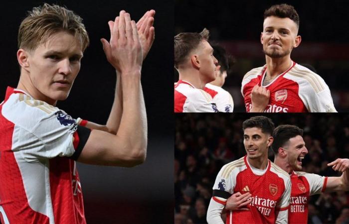 Arsenal player ratings vs Chelsea: Martin Odegaard runs the show as brilliant Ben White and clinical Kai Havertz put Blues to the sword in five-star showing