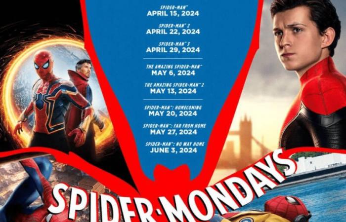 ‘Spider-Man 2’ is re-released in US theaters and comes in 2nd place at the box office