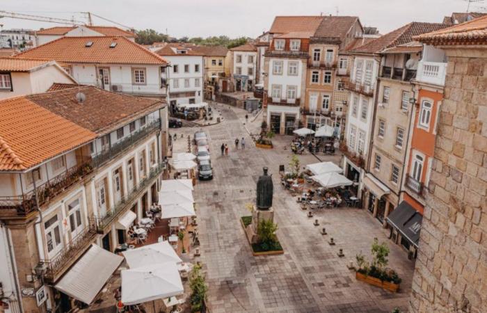 Car-free historic center of Viseu on weekends until September
