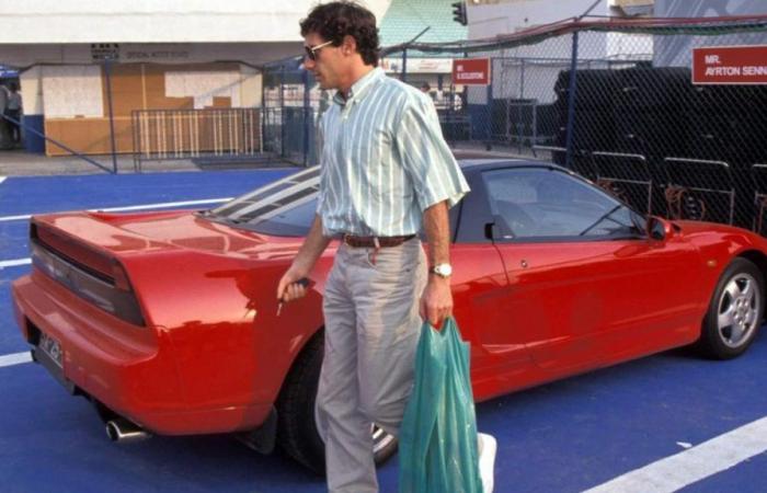 Ayrton Senna’s old Portuguese Honda NSX is for sale. Price surprises