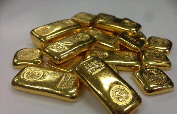 Gold closes lower with geopolitical tensions contained