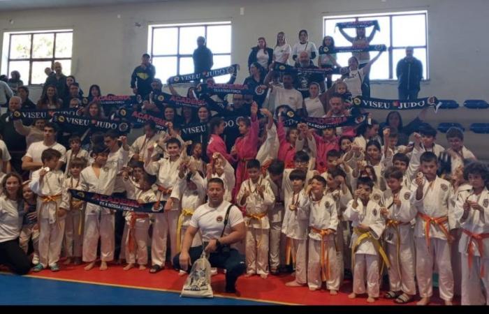 Viseu Judo Academy wins 14 gold medals in Gouveia