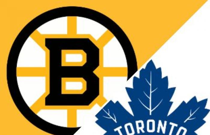 Bruins 4-2 Maple Leafs (Apr 25, 2024) Final Score