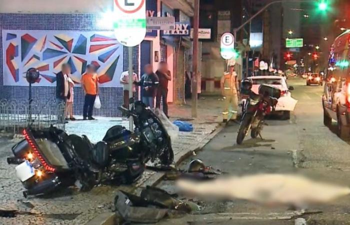 Accident with death of motorcyclist was a split, says witness
