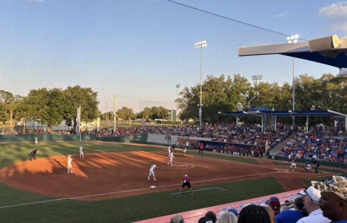UF vs FSU ‘Swiftie’ softball game made the whole place shimmer