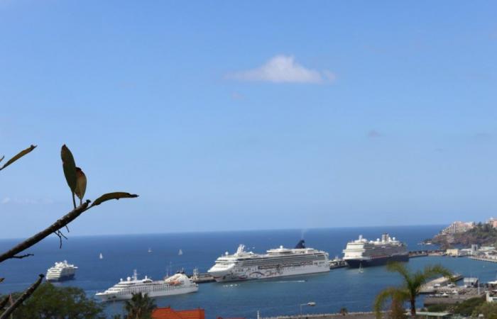 Funchal today full of ships and visitors | Funchal News | Madeira News – Information for everyone for everyone!