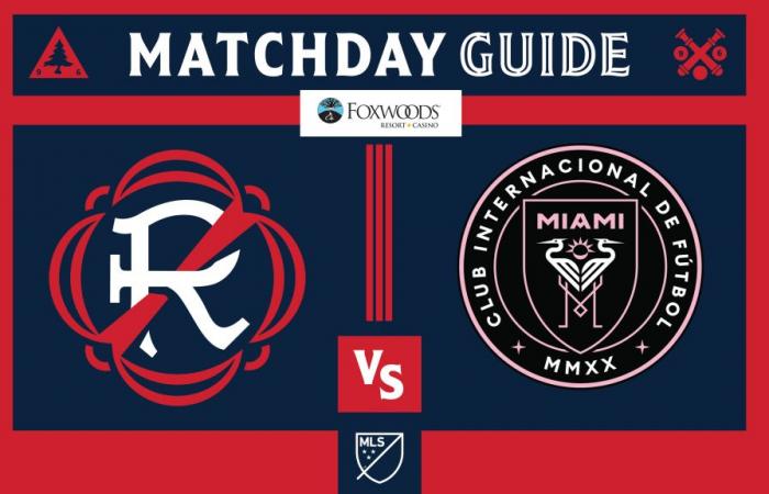 MATCHDAY GUIDE | Revs vs. Inter Miami CF (April 27, 2024)