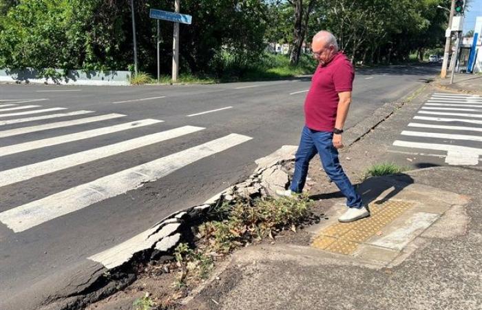 Councilor requests urgent road maintenance