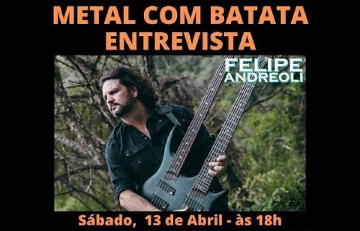 Metal com Batata interviews Felipe Andreoli, from Angra, about participating in Summer Breeze