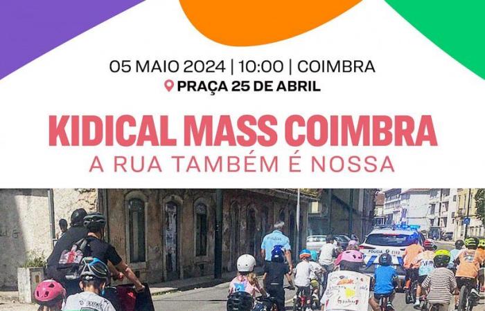 University of Coimbra joins the Kidical Mass tour