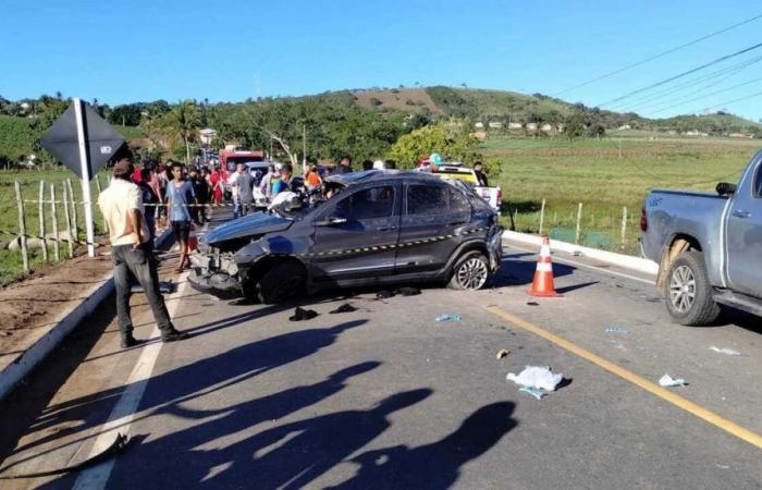 Serious accident leaves two dead in AL; VIDEO shows car at high speed | Alagoas