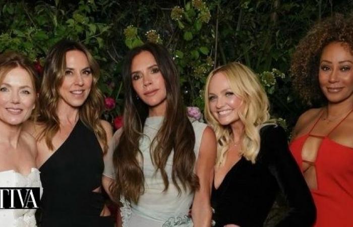 Looks like it wasn’t all smiles at the Spice Girls reunion