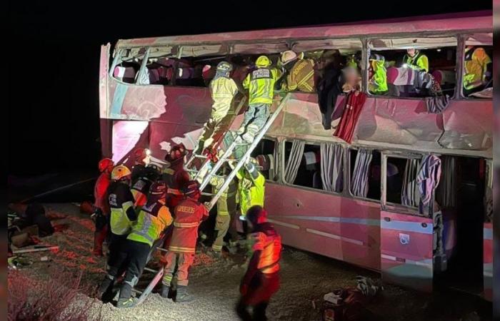 Tourists from the Valley are on a bus that suffered a fatal accident in Chile