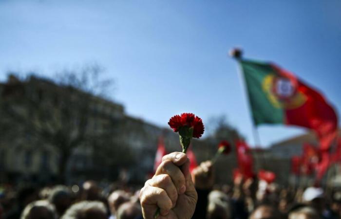 Half a century of Portuguese democracy seen from the outside