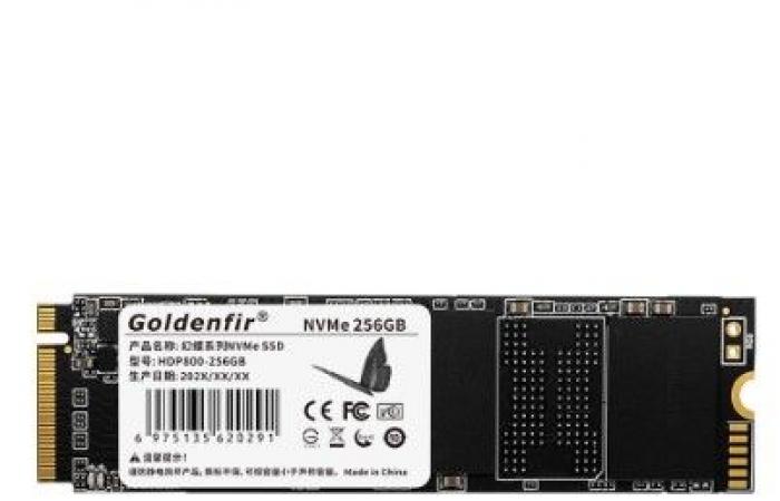 Goldenfir on Shopee: brand SSDs at the lowest price in the Official Store