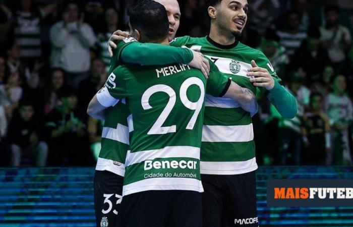 Futsal: Sporting wins and guarantees 1st place, Benfica beats Sp. Braga