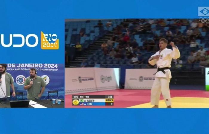 Michel Augusto wins gold at the Pan-American Judo Championships and is closer to a place in Paris | judo