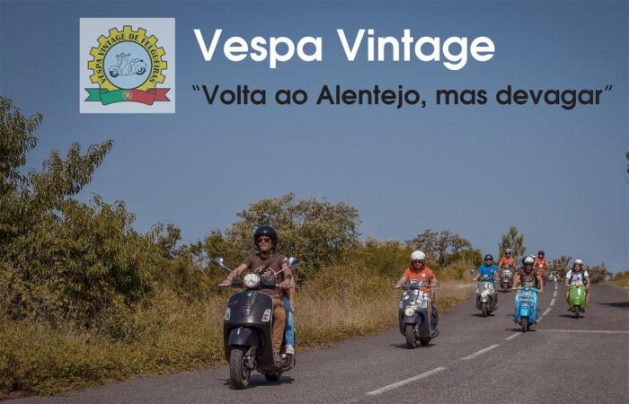 Vespa Tour “Back to Alentejo, but slowly!” Today they pass through Serpa and Moura