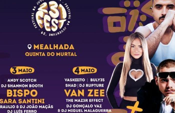 Sara Santini performs at 231 Fest – Mealhada on May 3rd