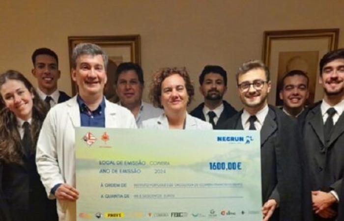 AAC Management students raise 1,600 euros for the Coimbra IPO