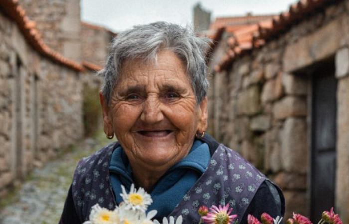 Bruno walked through historic villages photographing (and talking) with strangers