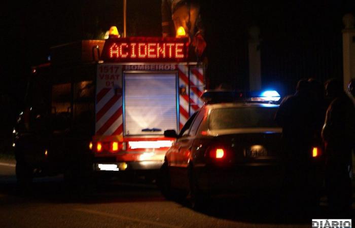 A tragedy in Leiria: One dead and one seriously injured in an accident on Estrada Nacional 109