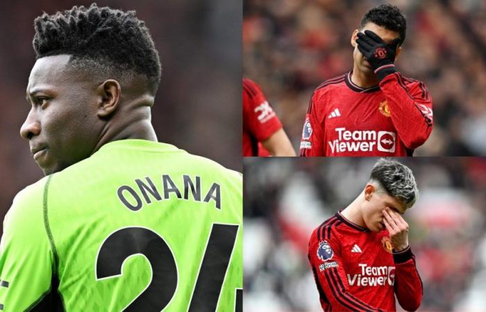 Man Utd player ratings vs Burnley: Andre Onana, when will you learn?! Goalkeeper goes from hero to zero with penalty error as Alejandro Garnacho and Rasmus Hojlund endure afternoons to forget