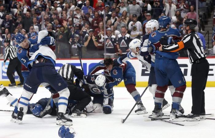 Jets vs. Avalanche bloody finish in Game 3 result of unnecessary playoff mentality
