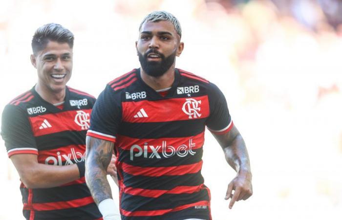 Gabigol is the target of mockery from Botafogo fans