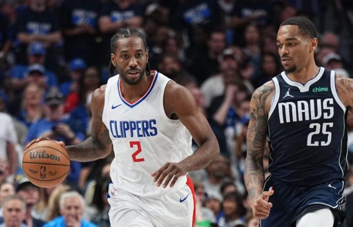 Clippers’ Kawhi Leonard (knee) ruled out for Game 4 vs. Mavs