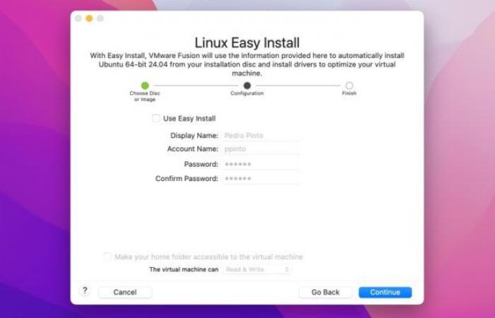 How to create a virtual machine to install Ubuntu