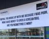 ‘Vengeful’ poster outside a restaurant creates a stir and already has a response
