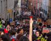 UTAD students participated in a demonstration in Lisbon