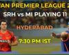 IPL 2024 today’s match: SRH vs MI Playing 11, live match time, streaming | IPL 2024 News