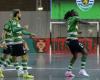 Sporting and Sporting de Braga in the semi-finals of the Portuguese Futsal Cup